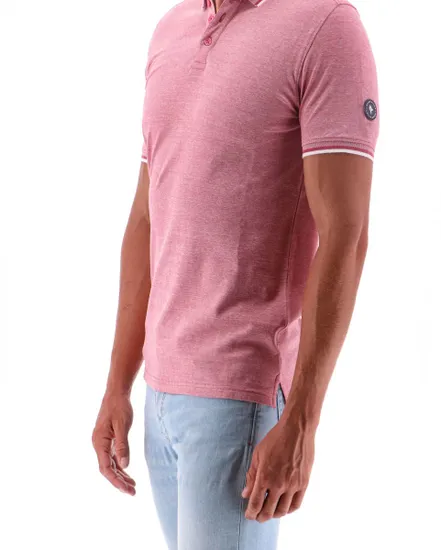 Polo mode manches courtes Homme BOHM - H - POLO MC Rose