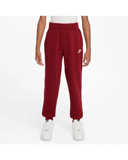 Pantalon de survtement Garçon K NSW CLUB FLC JGGR LBR Rouge