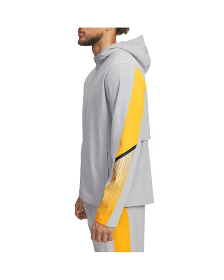 Veste zip à capuche Homme UA VELOCITI STORM HOODED JKT Gris