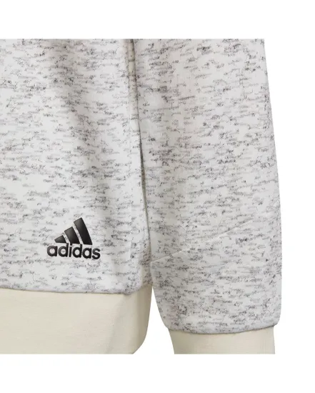 Sweatshirt à capuche manches longues Enfant U 3 BAR HD Blanc