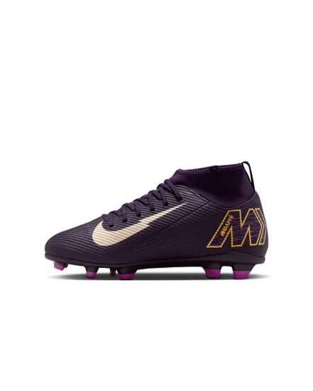 Crampons de football Enfant plus agé JR SUPERFLY 10 CLUB KM FG/MG Noir