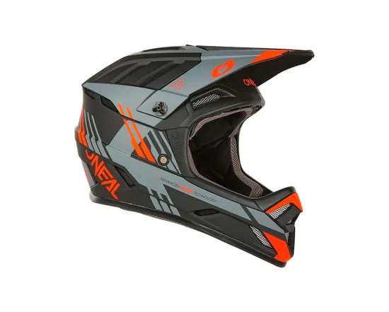 Casque intégral Unisexe BACKFLIP STRIKE Noir/Gris/Rouge