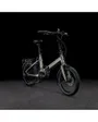 Vélo électrique pliant Unisexe FOLD HYBRID 500 Gris/Noir