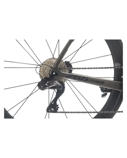 Vélo de route Unisexe 765 OPTIMUM 2 SHIMANO 105 DI2 2X11 - LOOK R38D Argent