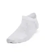 Lot de 6 paires de chaussettes Enfant UA YTH ESSENTIAL NO SHOW Blanc