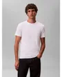 T-shirt col rond Homme SS SLIM STRETCH COTTON CREWNK TE Blanc Brillant