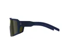 Lunettes Unisexe SHIELD Bleu Marine/Or Chrome
