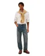 Chemise Homme REG CHECK CORD S Écru