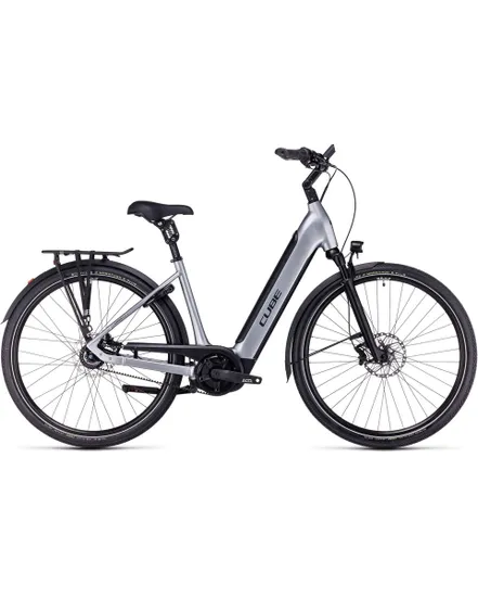 Vélo électrique urbain Unisexe SUPREME HYBRID SLX 625 Argent