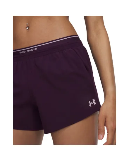 Short Femme UA VANISH WOVEN 3IN Violet