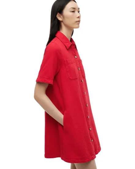 Robe Chemise Femme Twill A-Line