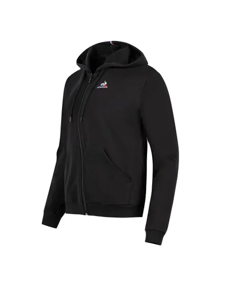 Sweatshirt à capuche manches longues Femme ESS FZ HOODY N 1 W Noir