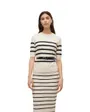 Pull Manches Courtes Femme VMSABA Plain