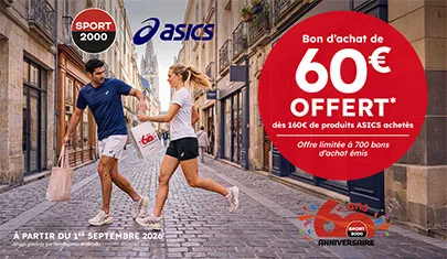 🎉 ASICS x ANNIVERSAIRE SPORT 2000 🏃