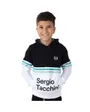 Sweat a capuche manches longues Enfant HARIT SWEATER JR Noir