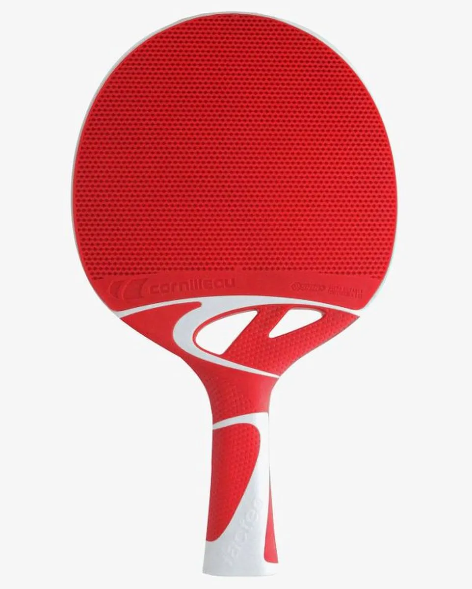 Raquette de ping pong Unisexe Cornilleau RAQUETTE TACTEO 50 Rouge Sport 2000