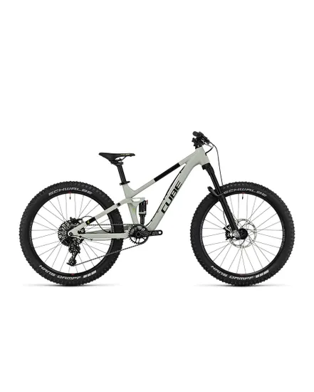 VTT tout suspendu Enfant STEREO 240 PRO Gris/Vert