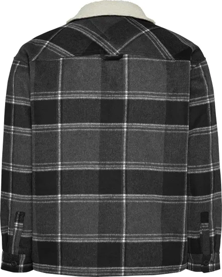 Surchemise Homme TJM CHECK SHERPA OVE Noir