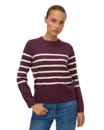 Pullover Femme Col Rond Manches Longues