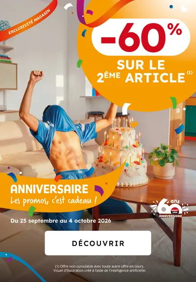 Anniversaire - Sport 2000