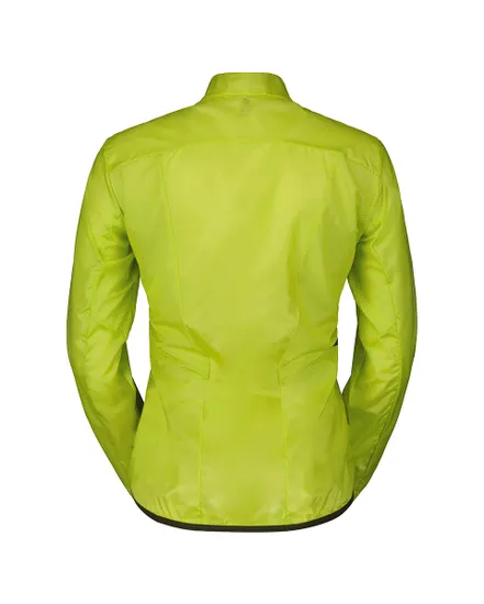 Veste coupe-vent Femme ENDURANCE WB Jaune/Vert