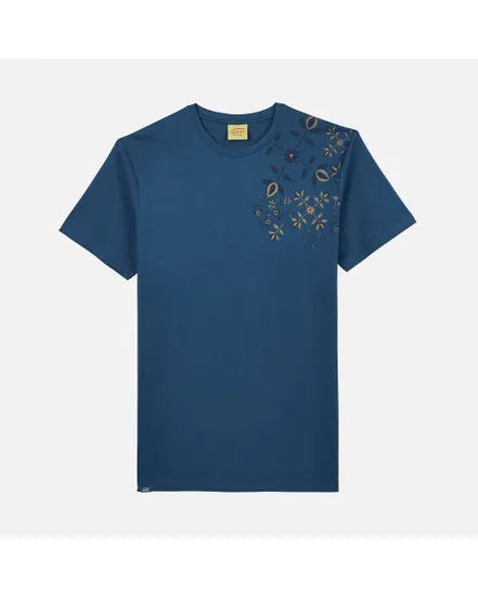 TEE SHIRT MANCHES COURTES LOGO EPA Homme Bleu