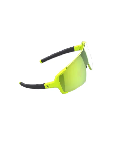 Lunettes Unisexe CHESTER Jaune Mat/MLC Vert Fluo