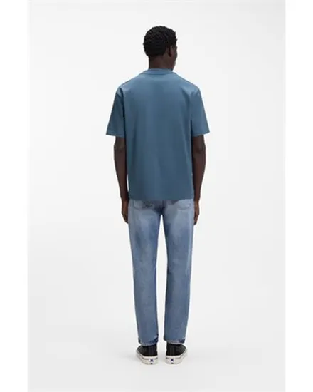 T-shirt col rond Homme DAPOLINO Bleu Clair