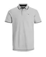 polo homme JJEPAULOS POLO SS NOOS Gris