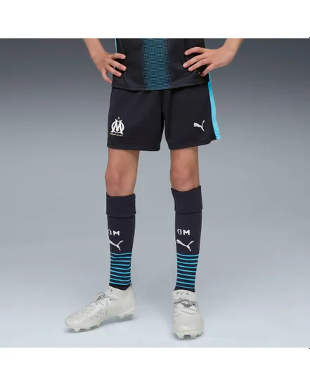 Short de football Enfant OM SHORTS REPLICA JR Bleu