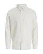 Chemise Homme JJEBREEZE Linen Blend Shirt L/S SN