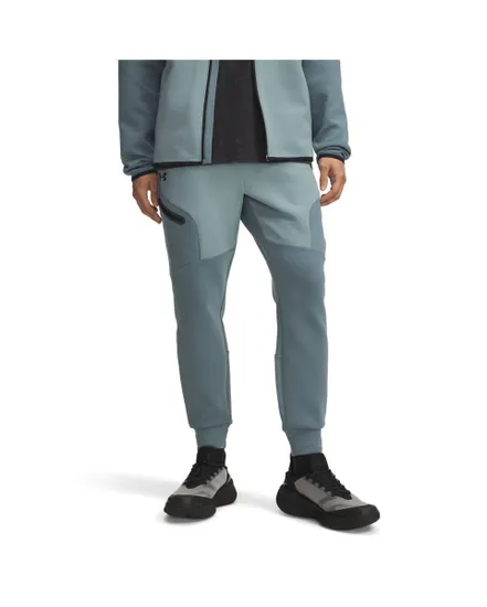 Pantalon de survetement Homme UA UNSTOPPABLE FLC JGR EU Bleu