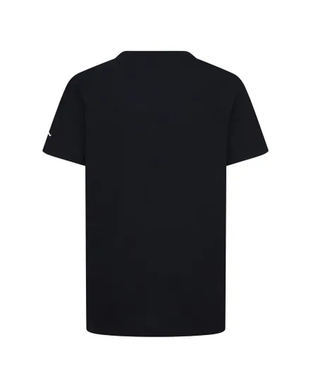T-shirt Enfant JDB MJ WORDMARK EMB CREW Noir