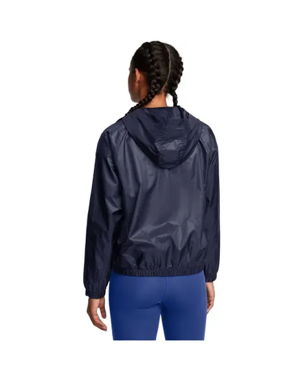 Veste à capuche zippée Femme UA RIVAL SPORT WINDBREAK JKT Bleu