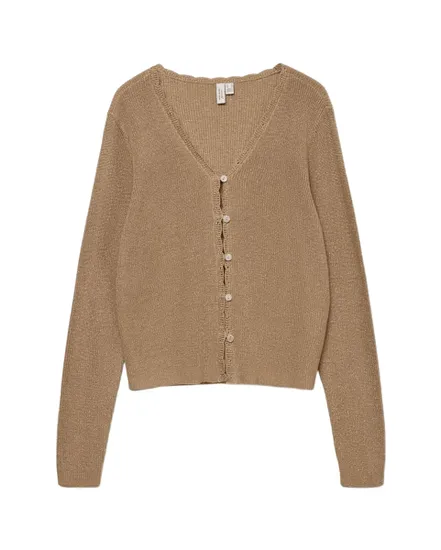 Gilet Femme VMLEXIE Shine LS V Neck Cardigan
