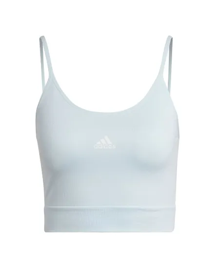 Brassière Femme W SML SPAGCROP Blanc