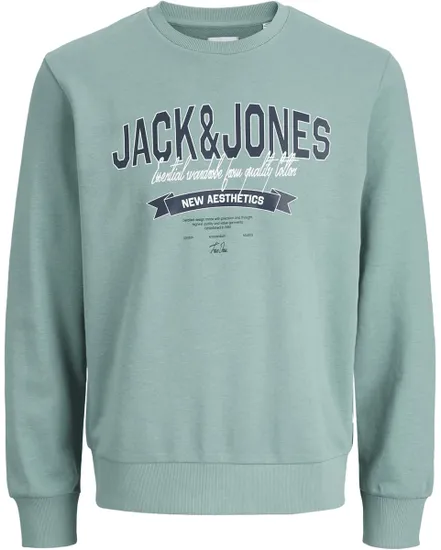 Sweat Homme Jjelogo Crew Neck