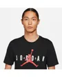 T-shirt manches courtes Homme M J JORDAN AIR WM TEE Noir