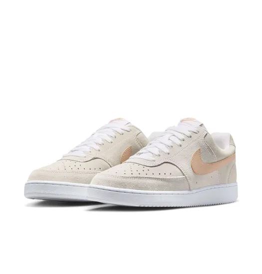 Baskets Femme W NIKE COURT VISION LO SD PRM Beige
