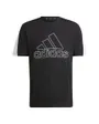 T-shirt manches courtes Homme M FI BOS TEE Noir