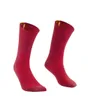 Chaussettes Unisexe ESSENTIAL HIGH Rouge Grenat