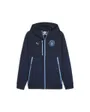 Sweat zip à capuche Homme MCFC PUMATECH FZ HOO Bleu