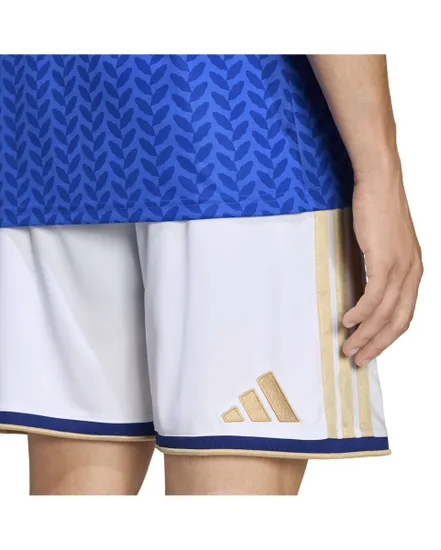 Short de football Homme FIGC H SHO Blanc