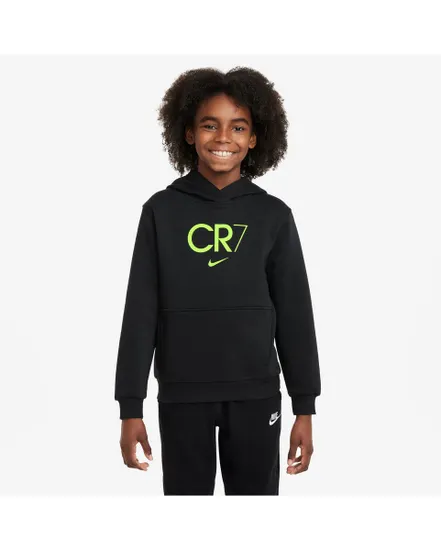 Sweat à capuche Enfant plus agé CR7 K NK CLUB FLC HDY Noir