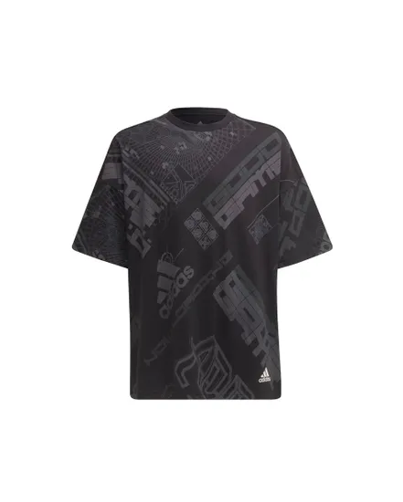 T-shirt manches courtes Enfant U ARKD3 TEE Noir