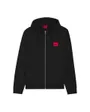 Sweat zippé à capuche Homme DAPLE212 Noir
